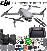 DJI Mavic 2 Pro Drone Quadcopter with Hasselblad Camera 1" CMOS Sensor with Smart Controller Ultimate 4-Battery Bundle