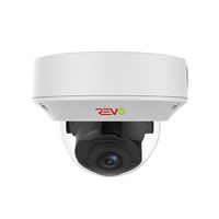 REVO America Ultra 4 Megapixel Night Vision IP Indoor/Outdoor Surveillance Dome Camera, White (RUCVD2810-1C)