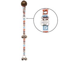 PoochieBells Original Housetraining & Potty Time Dog Doorbell w/ Pet Industry Endorsed Training Guide. Know when it's potty time for your pooch. Handcrafted in the USA (Animal Kingdom Collection)