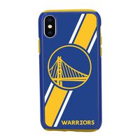 FOCO - NBA iPhone XR (6.1") Impact Series Dual Layered Protective Case Cover (Golden State Warriors)