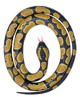 Wild Republic Rubber Snake, Ball Python Toy, Gifts Kids, 26"