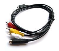AV A/V Audio Video TV Cable/Cord/Lead For Sony Camcorder Handycam DCR-DVD92/e/v