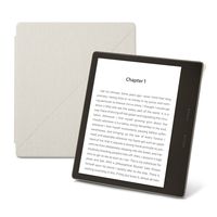 Kindle Oasis Water-Safe Fabric Standing Cover, Sandstone - 9th generation (2017) release