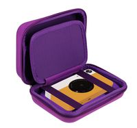Navitech Purple Pocket/Portable/Mobile Printer Carrying Case Compatible with The Kodak Printomatic Pocket Printer (Mesh Pocket Compatible with The Cable and Printing Paper)