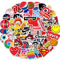Sticker Pack Cool Stickers 100PCS, Durable, Waterproof, Aesthetic, Trendy Sticker Decals for Teens, Water Bottles Travel Case Sticker Door Laptop Luggage Car Bike Bicycle