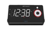 Emerson Radio ER100113 Smartset Alarm Clock Radio with Type C Quick Charger, Bluetooth Speaker, USB & Nightlight
