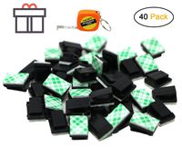 Adhesive Cable Clips Cord Wall Ethernet Coaxial Magnetic Mini Decorating Wire Management,40pcs