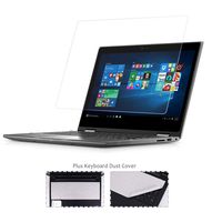 13.3" Glass Screen Protector+ Large Cleaning Cloth for All 16:9 Aspect Ratio Laptop (Product Size: 11.6" * 6.5") [Lifetime Risk-Free Replacement Warranty]