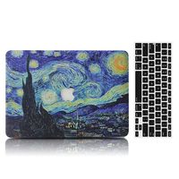 Old MacBook Pro 13'' Regular Display Case, AICOO 2-in-1 Beautiful Hard Case Cover with Keyboard Skin Protector for MacBook Pro 13.3 inch with CD-ROM (A1278), Abstract Night Scene