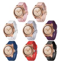 QINICHEN Compatible for Samsung Galaxy Watch 42mm Bands, Samsung Galaxy Watch Active 40mm (8 Pack, Small(5.6"-7.5"))