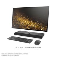 HP Envy 27 Touch Desktop 500GB SSD 32GB RAM UHD 4K Win 10 PRO (Intel Core i7-7700T Processor Turbo to 3.80GHz, 32 GB RAM, 500 GB SSD, 27" UHD 4K Touchscreen, Win 10 PRO) PC Computer All-in-One