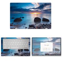 Decalrus - Protective Decal Ocean Scene Skin Sticker for Asus ChromeBook Flip C434 / C434TA (14" Screen) case Cover wrap ASchrmbk14_C434ta-255