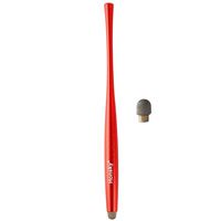 Honsky Cell Phone Stylus, Tablet Stylus for Touch Screens: Universal Long Metal Slim Waist Stylist Pens, Tablet Pen, Touchscreen Stylus Pen - with Replacement Tips, Red