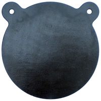 ShootingTargets7 - AR500 Steel Gong Target - 10 x 1/4 inch for Pistols and Handguns - Laser Cut USA Steel