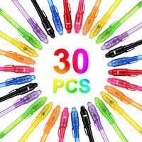 TAGVO Secret Pens - Invisible Writing, Detective Birthday Party Accessory for Children (30PCS)