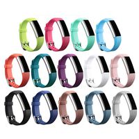 Newest Replacement Wristband With Watch Buckle Design for Fitbit Alta HR and Alta (No Tracker) (14Pcs Buckle Bands)