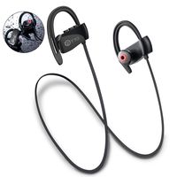 Bluetooth Headphones, Wireless Magnetic Earbuds Sports Sweatproof Earphones Stereo and Noise Cancelling for Gym Workout Running Topsion (M3-Black)