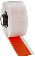 Brady PTL-42-439-OR TLS 2200 and TLS PC Link 1" Width x 50' Height, B-439 Permanent Vinyl, Matte Finish Orange Label