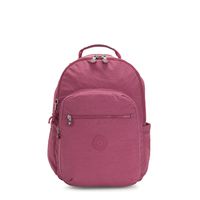 Kipling womens Seoul Laptop Backpack, fig purple, One Size