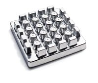 New Star Foodservice 37425 French Fry Cutter Replacement Pushing Plate, 1/2-Inch