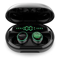 Wireless Earbuds, Dveda Bluetooth 5.0 Wireless Headphones, IPX8 Waterproof Premium Stereo Sound Bluetooth Earbuds 150H Playtime with 3500mAh LED Battery Display Charging Case Built-in Mic