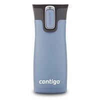 Contigo AUTOSEAL West Loop Vacuum-Insulated Stainless Steel Travel Mug, 16 oz, Earl Grey