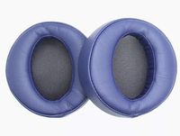 Justfitgear Replacement Protein Leather Ear Pads for Sony MDR-XB950BT XB950B1 Headphone Headset Earphone (Blue)