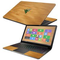 MightySkins Skin Compatible with Razer Blade Stealth 13.3" 2017 - Birch Grain | Protective, Durable, and Unique Vinyl Decal wrap Cover | Easy to Apply, Remove, and Change Styles | Made in The USA