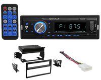 Rockville in-Dash Digital Media Bluetooth Receiver for 2007-2011 Nissan Versa