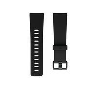 Fitbit Versa Family Accessory Band, Official Fitbit Product, Classic, Black, Small