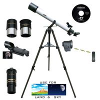 Cassini 800mm x 72mm Electronic Focus Astro-Terrestrial Refractor Telescope