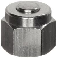 Parker A-Lok 6BLP6-316 316 Stainless Steel Compression Tube Fitting, Cap, 3/8" Tube OD