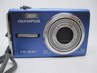 Olympus FE-330 Blue 8.0 MP Digital Camera w/ 5x Optical Zoom, Image Stabilization - Blue