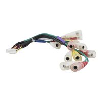 ALPINE INE-NAV30 INE-NAV38 INE-S920HD INE-W927HD INE-W957HD INE-Z928HD IVE-W535HD OEM Genuine Front-Rear-SUB- AV in/Out RCA Cable Works with 8 Other Models See Description