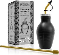 Dr. Killigan's Insect Buster | Bulb Duster, Insecticide Applicator, Dispenser for Diatomaceous Earth and Other Powdered Insecticides and Pesticides | Non-Toxic and Natural | Small