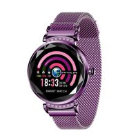 Running Watch, TechCode Fashion Fitness Tracker HD Color Screen Smart Watch Calorie Heart Rate Monitor Tracker Multi-sport Modes Bracelet Pedometer Watch IP67 Waterproof Band for Men Women Gift,Purple