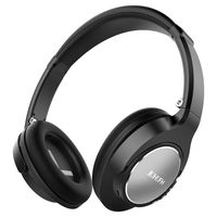 Wireless Headphones, JIUHUFH Closed Back Over Ear Headphones W/20-Hrs Playtime, Lightweight Foldable Stereo Bluetooth Headsets W/Mic Compatible with iPhone/Android Phone/Tablet/iPad - Silver