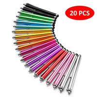 Stylus Pen LIBERRWAY 20 Pack of Pink Purple Black Green Silver Stylus Universal Touch Screen Capacitive Stylus for Kindle Touch ipad iPhone 6/6s 6Plus 6s Plus Samsung S5 S6 S7 Edge S8 Plus Note