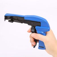 7" Length Zip Tie Gun Tension Fastening Tool 1 Motion Tie & Cut Off Cable Ties, Cable Tie Gun, Kinee fastening Cable tool