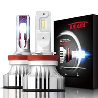 KATANA H11 H8 H9 LED Headlight Bulbs,CREE Chips 12000Lm 6500K Extremely Bright Conversion Kit,360 Degree Adjustable Beam Angle