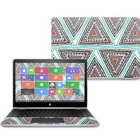 Mightyskins Skin Compatible with Hp Pavilion X360 14" (2017) - Aztec Pyramids | Protective, Durable, and Unique Vinyl Decal Wrap Cover | Easy to Apply, Remove, and Change Styles | Made in The USA