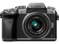 PANASONIC LUMIX G7 4K Mirrorless Camera, with 14-42mm MEGA O.I.S. Lens, 16 Megapixels, 3 Inch Touch LCD, DMC-G7KS (USA SILVER) (Renewed)