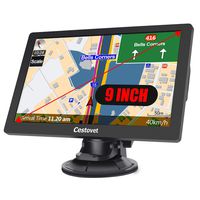 GPS Navigation for car, 9 inch Big Touchscreen Trucking GPS 8GB SAT NAV System Navigator Turn by Turn Directions Navigation System for Cars Free North America Map Updata Contains USA, Canada, Mexico