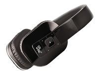 Sir Ike Pro Black Premium Bluetooth Wireless Headphones with Noise Reduction