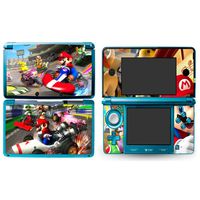 MARIOKART Nintendo 3DS Cover Skin Decal Sticker Vinyl Matte Finish + Free Screen Protectors (For Old Version Prior 2015)