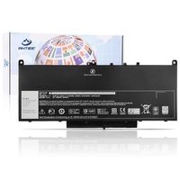 ANTIEE 55Wh 7.6V J60J5 MC34Y Laptop Battery Replacement for Dell Latitude E7270 P26S001 Latitude E7470 P61G001 Series Notebook R1V85 451-BBSX 451-BBSY 242WD 1W2Y2 GG4FM 4Cell