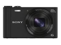 Sony DSC-WX300/B 18.2 MP Digital Camera with 20x Optical Image Stabilized Zoom and 3-Inch LCD (Black)