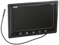 Pyle PLHR95B 9.2-Inch Hi-Resolution Widescreen Headrest Monitor, Stand and Shroud with RCA Connectors and Remote Control (Black)