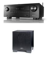 Denon AVR-X3600H 9.2 Channel A/V Reveiver and Martin Logan Dynamo 300 8" Powered Subwoofer Bundle