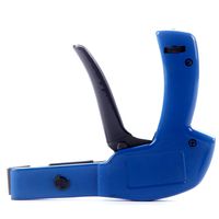 8milelake HS-600A Heavy Duty Cable Tie Gun, Clamshell. Die-Cast Steel Flush Cut Point DataCom Cable Tie Gun with Steel Handle, 7" Length